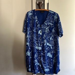 Nooworks Andie dress Eva Stalinski dog print M
